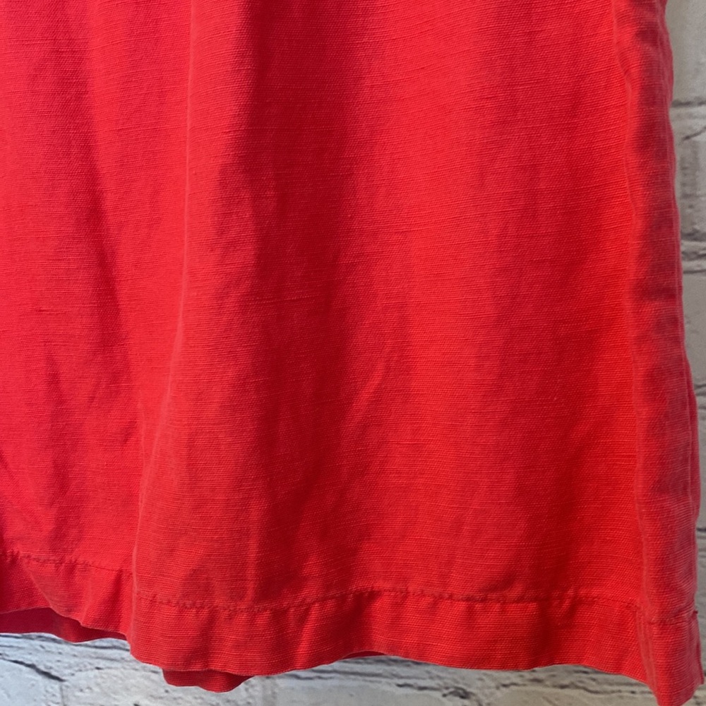 Anthropologie Daughters Of The Liberation Pink 100% Cotton Skirt Size 8 - Picture 8 of 10